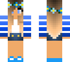 blue girl