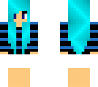 blue hair