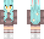 bunny girl blue