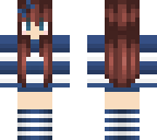 cute blue girl