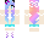 cute kitty galaxy girl