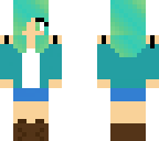 cyan girl