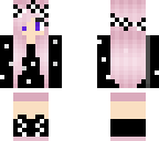edited pink and black girl