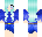 fancy blue girl