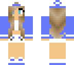 highschool girl-blue