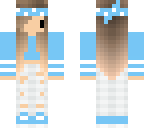 light blue kawaii