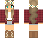 plaid flower