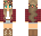 plaid flowers