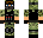 soldier with orange goggles