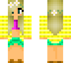 summer plaid girl