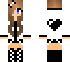 black and white gamer girl