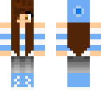 blue girl