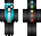 blue hair