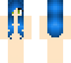 blue haired skin base