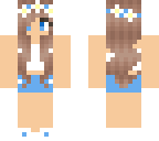 blue summer girl
