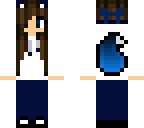 blue wolf girl