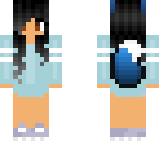 blue wolf girl