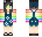 childish nyan cat themed girl