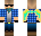 cowboy with bat wings