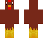 cute brown chicken