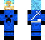 demonio azul