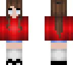 girl wearing sweater and shorts