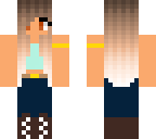 girl with jeans