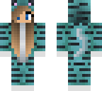 my blue tiger skin