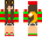 my fox girl christmas skin