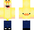 person duck