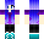 purple and blue