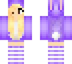 purple easter bunny