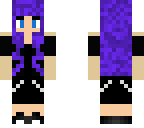 purple goth girl