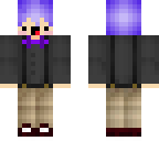 purple hair chibi