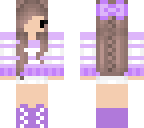 purple sweatererd chibi