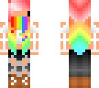 rainbow derp girl