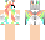 rainbow dragon girl
