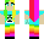 rainbow girl