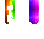 rainbow hair base