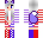 red 'n' blue wolf
