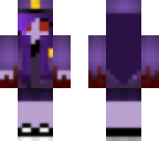 red-eyed purple girl