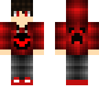 red hoodie boy