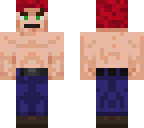 topless redhead