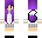 amethyst's highschool skin