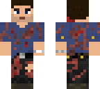 bloody zombie gut covered rick