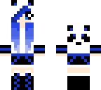 blue panda