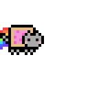 chibi nyan cat