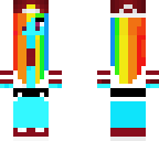 colledge rainbow dash girl