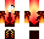 cute flame girl