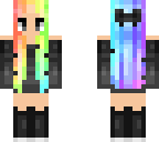 cute rainbow girl